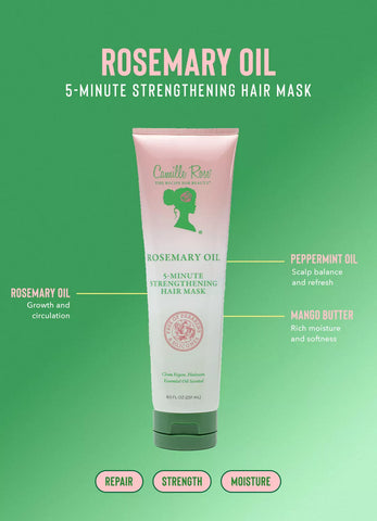 Rosemary Oil 5-Minute Strengthening Hair Mask