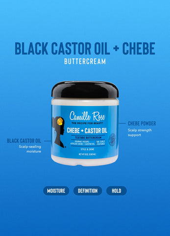 Black Castor Oil + Chebe Buttercream